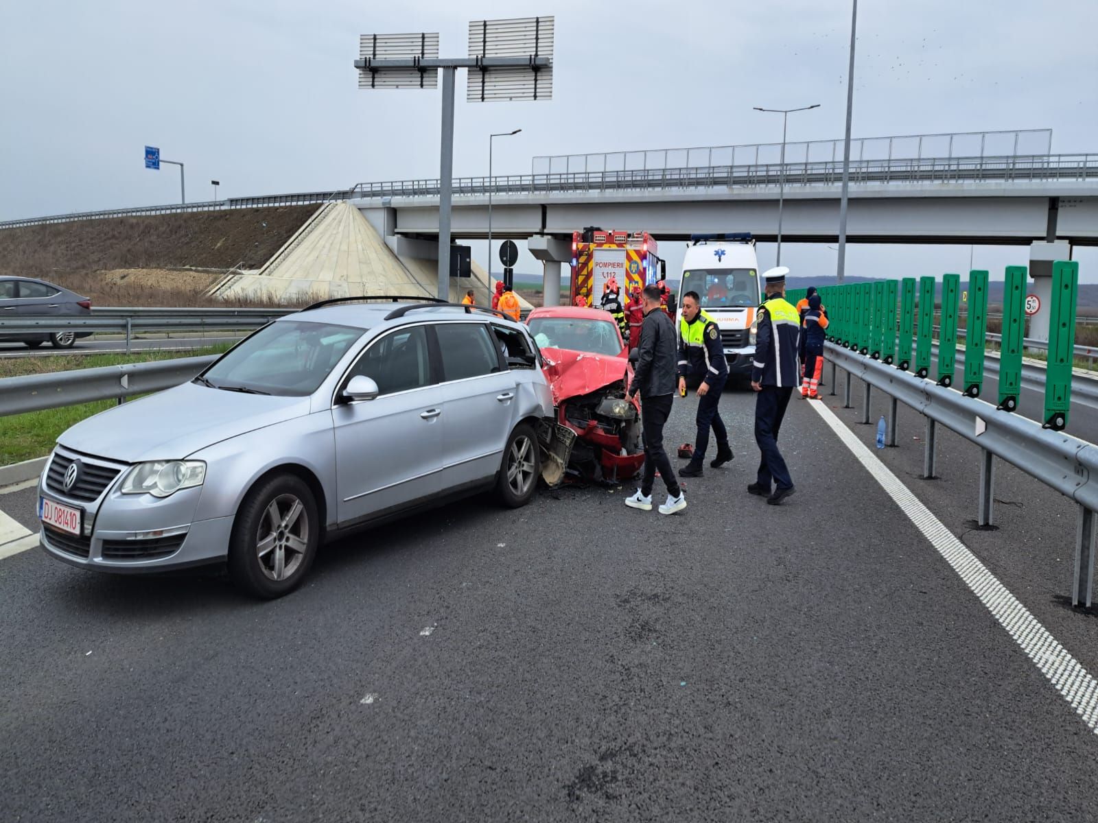 Accident Pe Drumul Expres La G Neasa Trafic Rutier Blocat Gazeta Nou